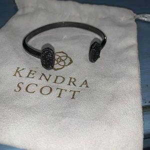 Discontinued BLACKonBLACK Kendra Scott Drusy cuff